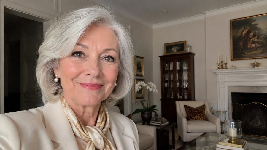 Vivian Sinclair at home